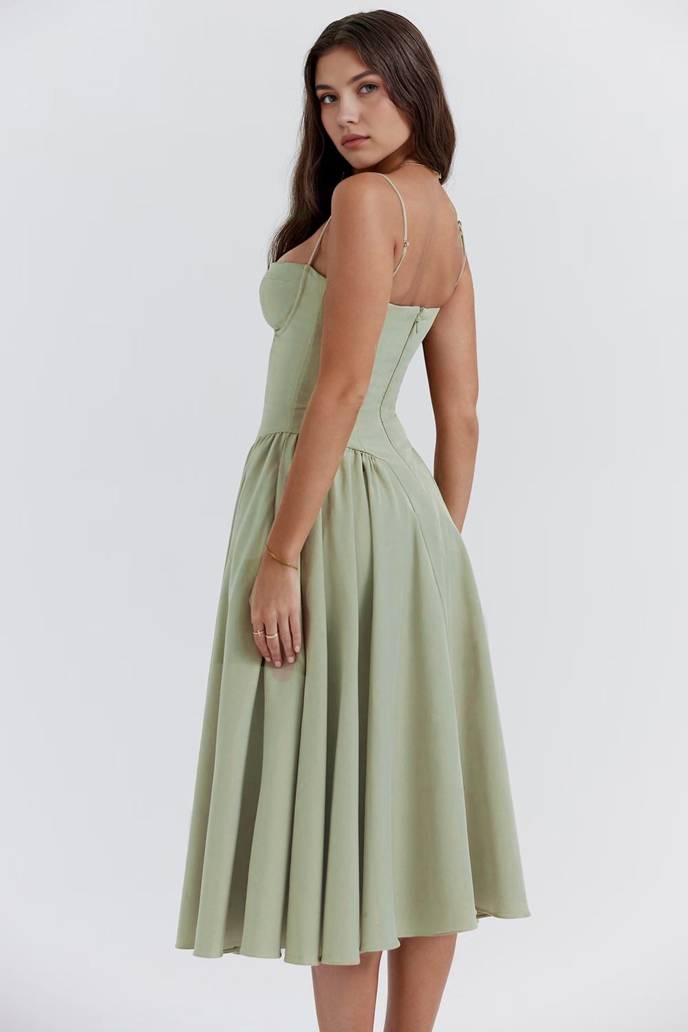 Elegantes Midi Kleider für Hochzeiten und Abendveranstaltungen – Perfekt als Hochzeitsgast-Outfit und festliches Abendkleid Emayze
