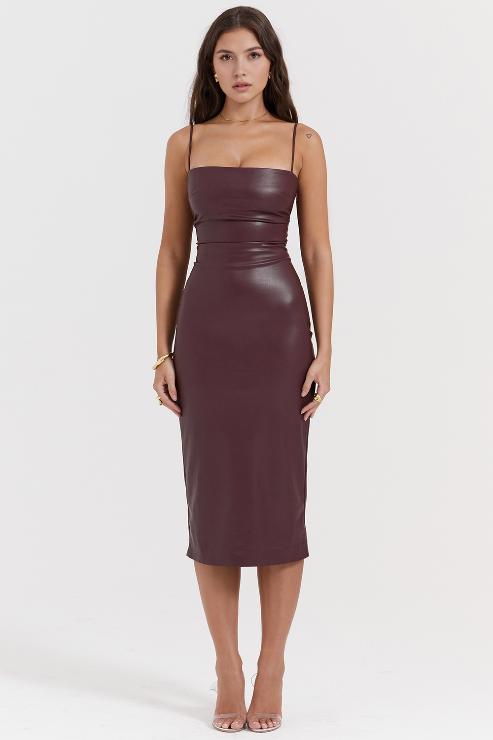 Midi Kleid für Hochzeiten und festliche Events - Für Einladung und elegante Anlässe  Emayze
