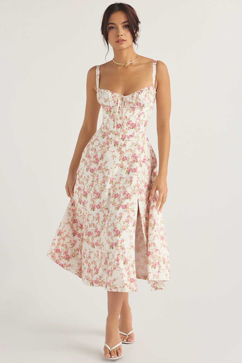 Midikleid elegant für Hochzeit & festliche Anlässe  Emayze