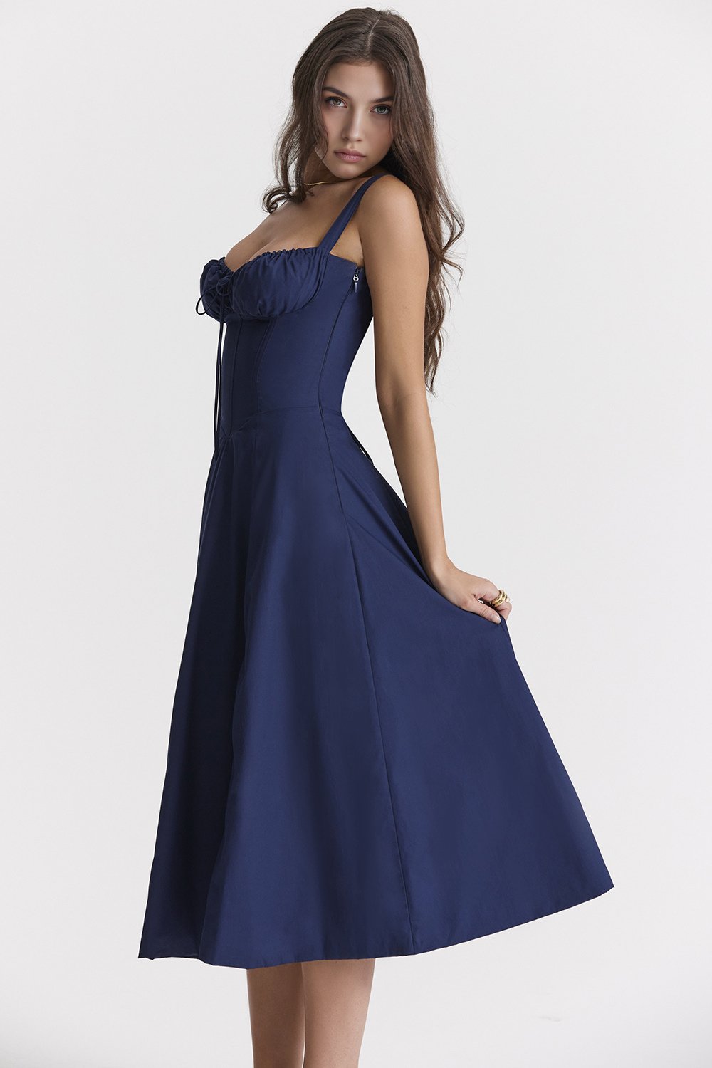 Midikleid elegant für Hochzeit & festliche Anlässe  Emayze