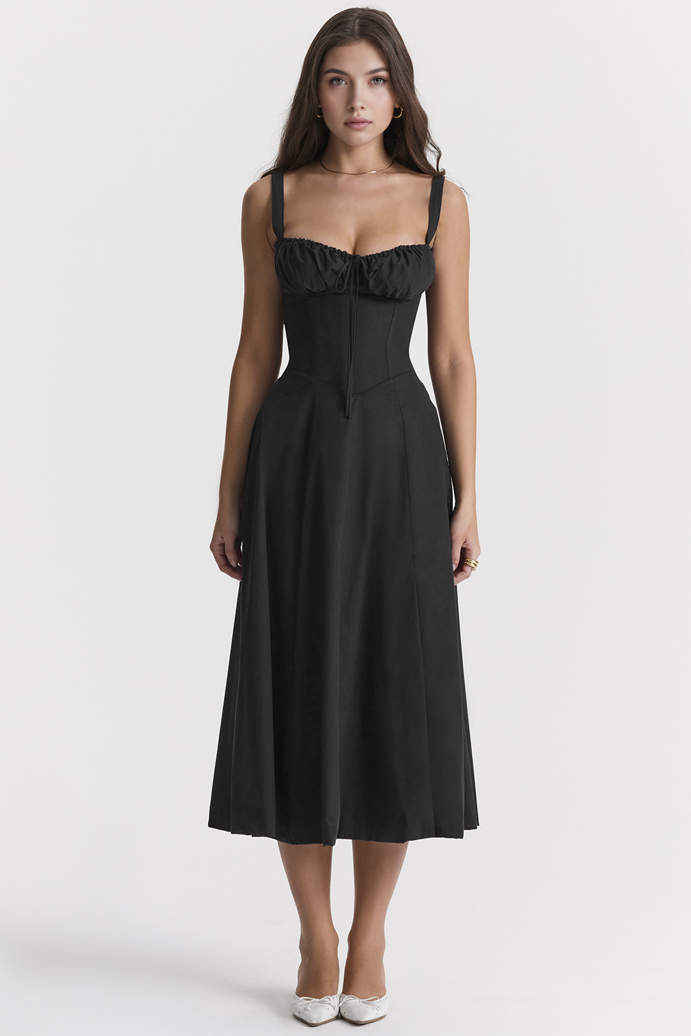 Midikleid elegant für Hochzeit & festliche Anlässe  Emayze