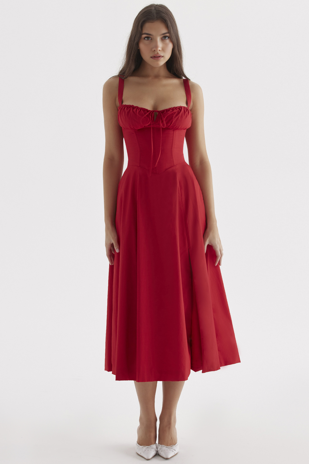 Festliches Midi Kleid für Party & besondere Anlässe  Emayze