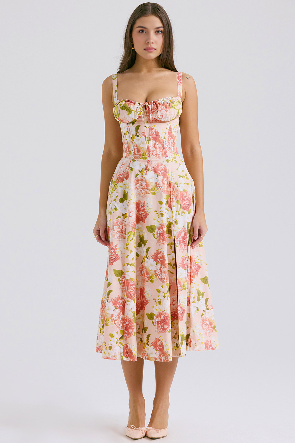 Midi Kleid für eine Sommerparty – Leichtes und Festliches Kleid  Emayze